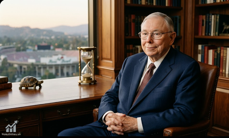 CHARLIE MUNGER: KIÊN NHẪN LÀ "VŨ KHÍ TỐI THƯỢNG" CỦA NHÀ ĐẦU TƯ TRƯỞNG THÀNH