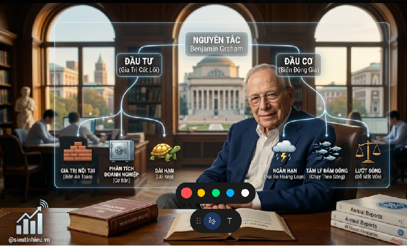 BENJAMIN GRAHAM: NGHỆ THUẬT ĐẦU TƯ GIÁ TRỊ – HÃY ĐẦU TƯ, ĐỪNG ĐẦU CƠ!