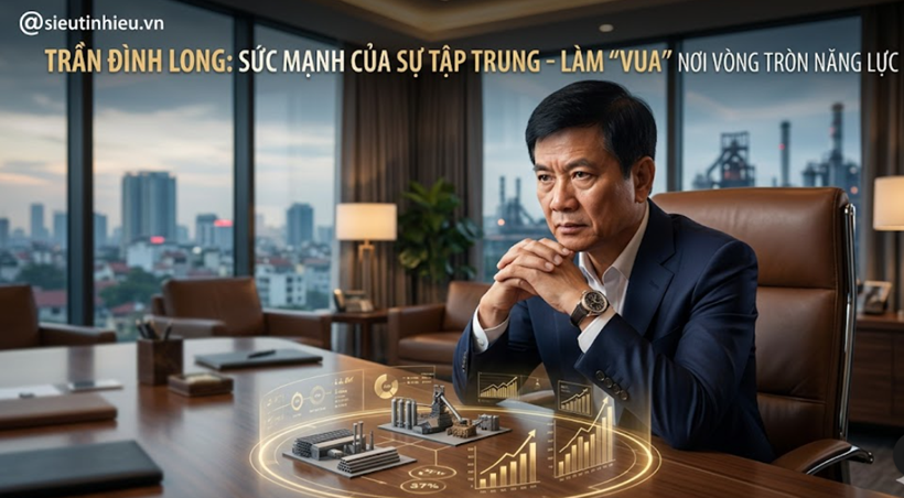 TRẦN ĐÌNH LONG: SỨC MẠNH CỦA SỰ TẬP TRUNG – LÀM "VUA" NƠI VÒNG TRÒN NĂNG LỰC